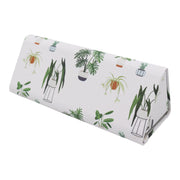 House Plant Print Glasses Case - Vegan Leather Magic Folding Hardcase